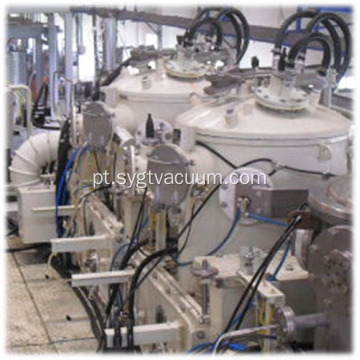 Forno de sinterização de indução a vácuo